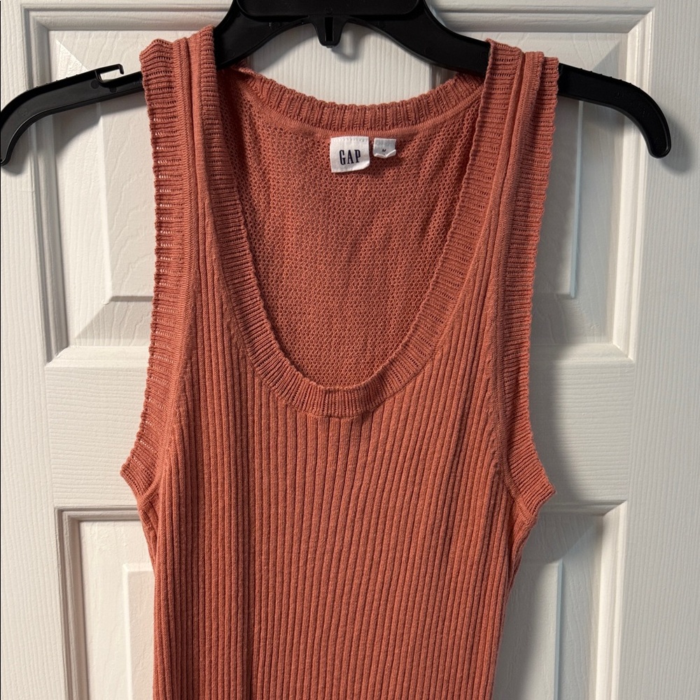 GAP Women's Ribbed dress - Terracotta